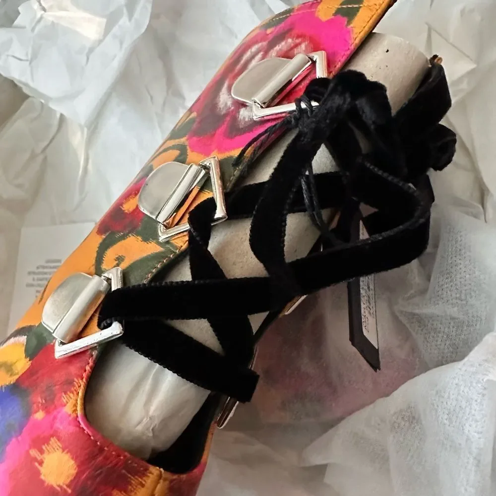 Coliac x Tanya Taylor Kimono Printed Marta Boot